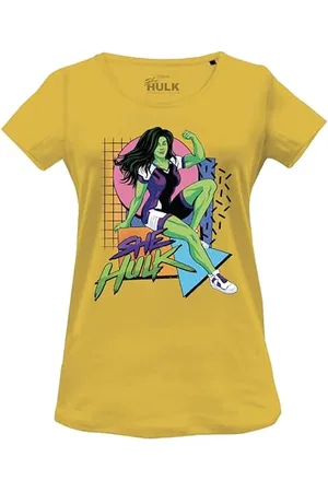 Marvel Damen Woshehuts006 T-Shirt, , Small