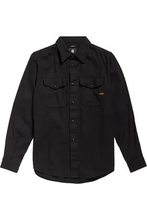 G-Star RAW Herren Marine Slim Hemd, , XL