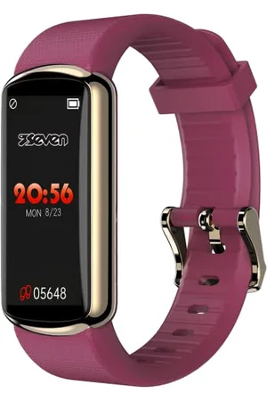 7 for all Mankind Smartwatch – Armbanduhr für Herren und Damen, wasserdicht, IP68, Schrittzähler, Herzfrequenzmesser, Schlafüberwachung, Multi-Sport-Modus, Anruf- und Anrufbenachrichtigungen, GPS-Gerät, TAGLIA UNICA
