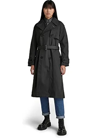 G-Star RAW Damen High Trenchcoat, , M