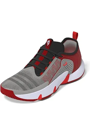 adidas Unisex Trae Unlimited Shoes Basketball-Schuhe, Metal Grey/Carbon/Better Scarlet, 46 EU