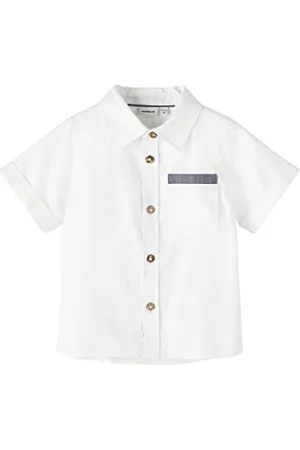 NAME IT Jungen NMMHOMALLE SS Shirt Hemd, , 98
