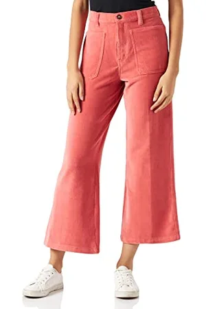 Hurley Damen W Wide Leg Corduroy Midi Pant Lässige Hose, , XS