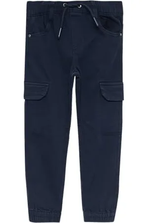 QS by s.Oliver Jogg-Pants Pelle/Regular Fit/Mid Rise/Straight Leg/Cargotaschen Navy 104/SLIM