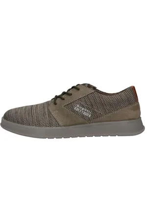 Bugatti 321-AIO06 Herren Schnürer, Dark Green/Taupe, 47 EU