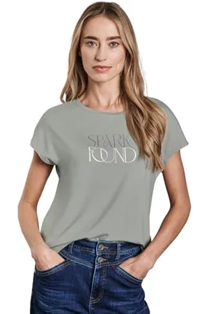 Street one Damen A322963 T-Shirt mit Wording, , 38