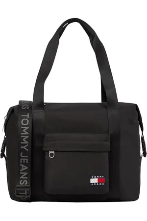 Tommy Hilfiger Herren Duffle Bag Tasche Daily Weekender, Schwarz (Black), Einheitsgröße