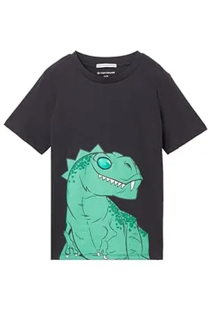 TOM TAILOR Jungen Kinder T-Shirt mit Dino-Print, , 92/98