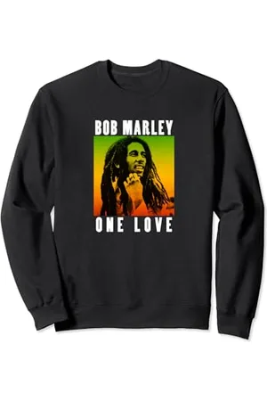 Bob Marley Offizieller One Love Farbverlauf Sweatshirt