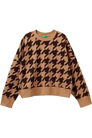 Benetton Damen Trikot G/C M/L 3vhsd104o Sweatshirt, , XS
