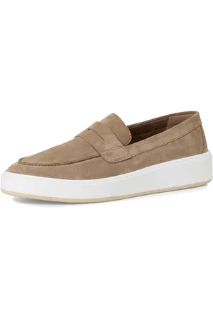 Marco Tozzi By Guido Maria Kretschmer Herren Slipper aus Leder mit dicker Sohle, Braun , 43 EU