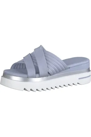 Marco Tozzi Damen Pantolette, Keilabsatz, weiches FEEL ME Fußbett, aus hochwertigem Leder, ideal für Business und Freizeit