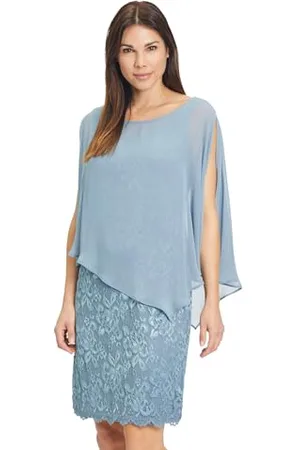 Vera Mont Damen Cocktailkleid mit Spitze ,40