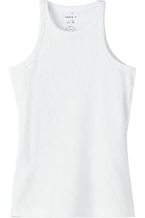 NAME IT Mädchen NKFKAB SL Slim TOP NOOS Ripptanktop, , 134/140