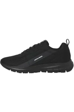 JACK & JONES Herren Jfwtaylor Mesh Sneaker, Anthracite, 45 EU