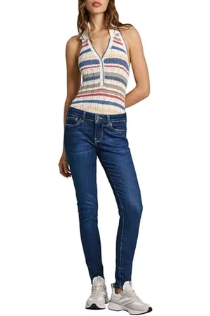 Pepe Jeans Damen Skinny Lw Pl204583 Jeans, , 26 W/32 L