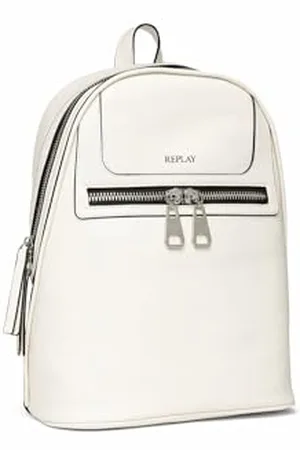 Replay Damen Rucksack Edel, Weiß (Dirty White 002), Onesize