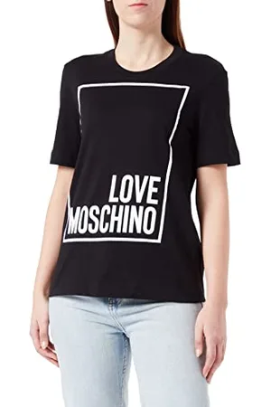 Moschino Damen Regular Fit Short-sleeved T-shirt T Shirt, , 48 EU