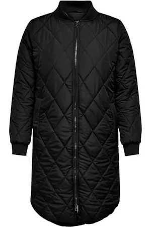 ONLY Damen Carcarrot New Ls Long Quilted Jacket Otw Jacke, , 46 EU