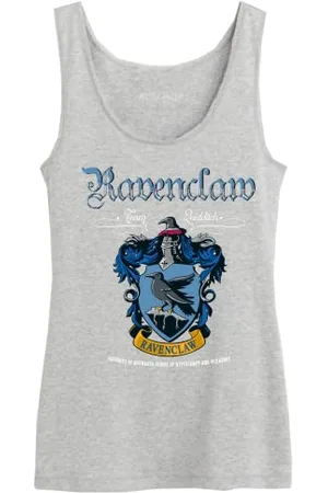 Harry Potter Damen wohapomtk017 Tanktop, Grau meliert, M