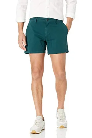 Amazon Herren 13 cm Flatfront-Chinoshorts mit hohem Comfort in schmaler Passform (zuvor Goodthreads), , 29W