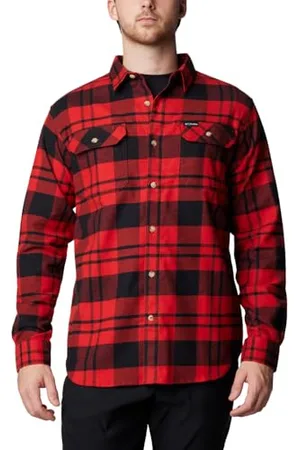 Columbia Herren Flare Gun Stretch Flanell Langarmshirt, , XXL