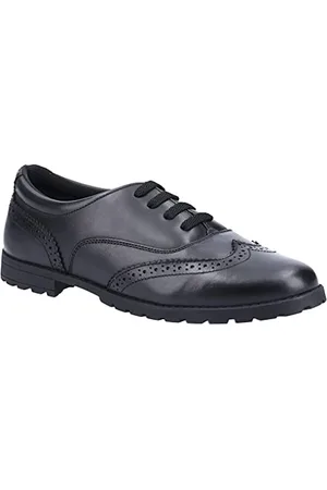 Hush Puppies Eadie Brogues, (Black), 33 EU