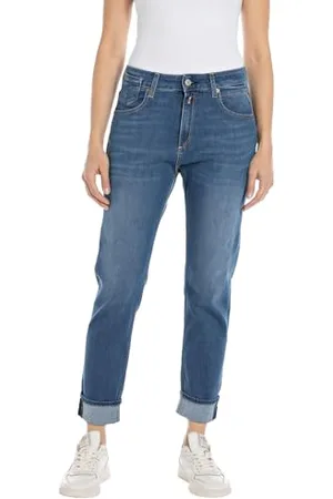 Replay Damen Jeans Marty Boyfit, (Blau), 29W / 32L
