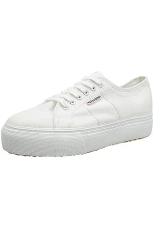 Superga Damen 2790acotw Linea Up and Down Sneaker, White, 36 EU