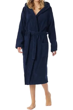 Schiesser Damen Bademantel, 120 Cm Bademantel, , L EU