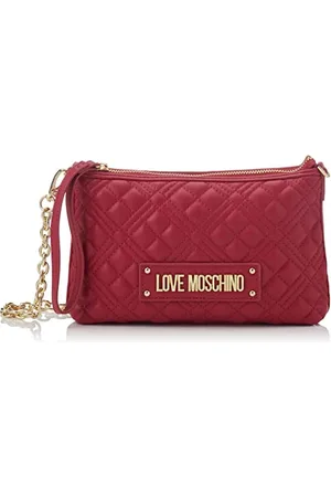 Moschino Damen Borsa Quilted Pu Fuxia Umhngetasche