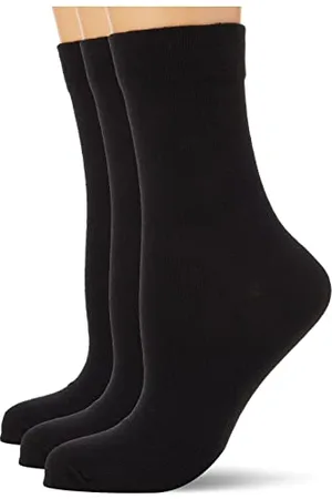 Nur Die Damen Socken 487805/Damen Ohne Gummi Socken 3er, Gr. 39-42, ( 940)