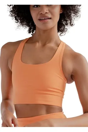 GIRLFRIEND COLLECTIVE Paloma Racerback Sport BH Damen BLau I Comfy BH Damen ohne Bügel in verschiedenen Größen und Farben I Sport BH Damen Starker Halt für jedes Alter