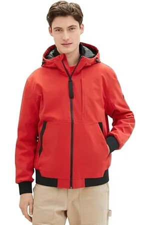TOM TAILOR Herren Softshell-Jacke mit Kapuze, , M