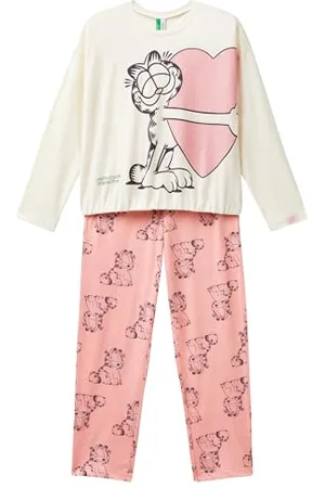 Benetton Mädchen Pig(Maglia+Pant) 3Y5E0P06V Pyjamaset, , 110