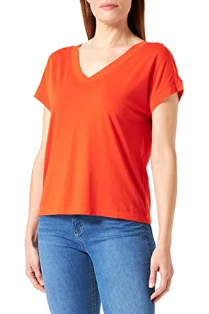 QS by s.Oliver Damen 10.2.11.12.130.2132306 T-Shirt kurzarm, , 36