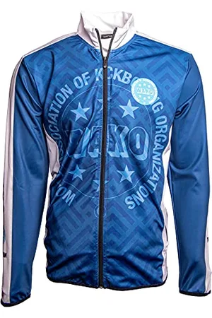 Top Ten Trainingsjacke „WAKO Emotion“ - blau-Weiss, Gr. XS