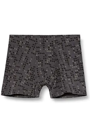 Sanetta Jungen Schiefer Coole Hipshorts im angesagten Pixel-Alloverprint, , 128