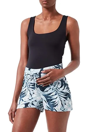 Noppies Maternity Damen Under The Belly Allover Print Niles Shorts, Blue Graphite-P334, L