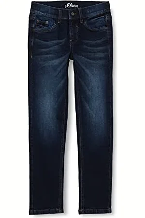 QS by s.Oliver Jeans Seattle/Regular Fit/Mid Rise/Slim Leg Dark Blue 134/SLIM