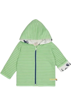 loud + proud Wendejacke mit Kapuze, aus Bio Baumwolle, GOTS zertifiziert