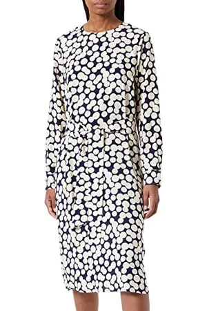 Seidensticker Damen 134102 Kleid, Night Sky/Soft Nude, 42