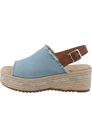 TOM TAILOR Damen 7490040001 Keilsandale, , 39 EU
