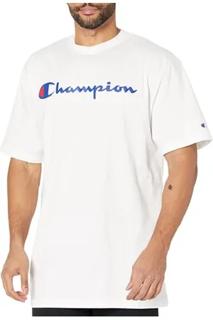 Champion Herren, Classic Graphic, Soft and Comfortable for Men, Script Logo (Reg. Or Big & Tall) T-Shirt, , 3X-Large Groß