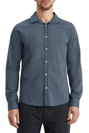 Scotch&Soda Herren Seasonal Essentials Poplin Striped Shirt, , M EU