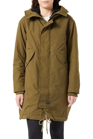 G-Star RAW Damen Hooded fishtail parka, , M