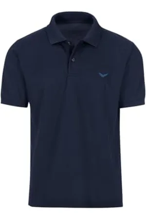 Trigema Herren 627601 Poloshirt, Blau , L