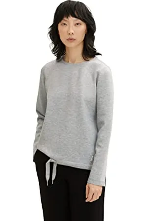 TOM TAILOR Damen Sweatshirt mit Kordelzug 1034813, , S