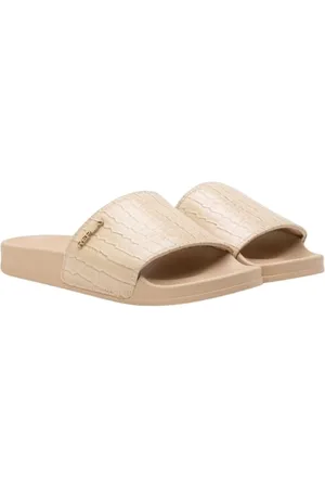 Replay Damen Badeschuhe Slipper, Beige (Beige 002), 35