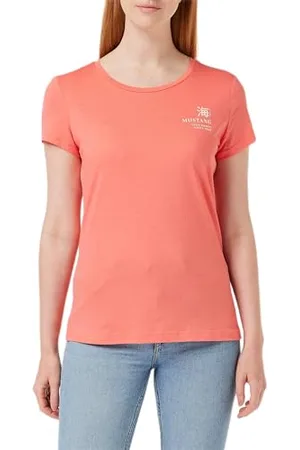 Mustang Damen Style Alexia C Print T-Shirt, , XL